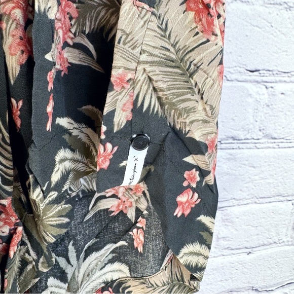 New One Teaspoon Palm Kingston Playsuit Romper Black Floral Size XS - Picture 7 of 10